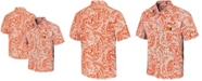 Colosseum Men's Orange Miami Hurricanes Make Like A Tree Camp Button-Up Shirt